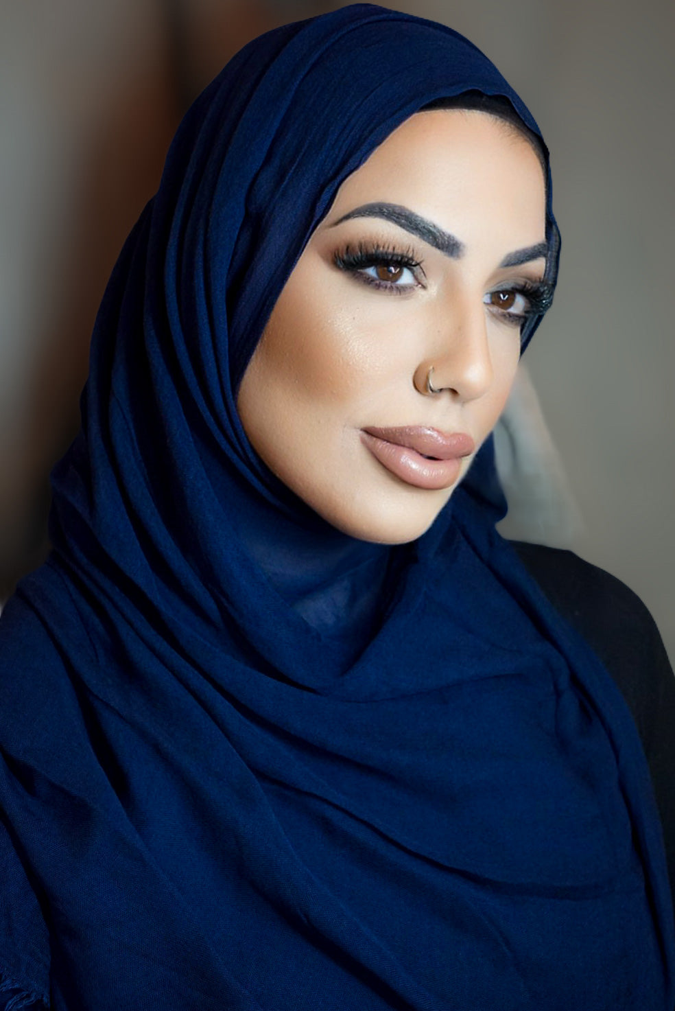 Rayon Hijab - Midnight